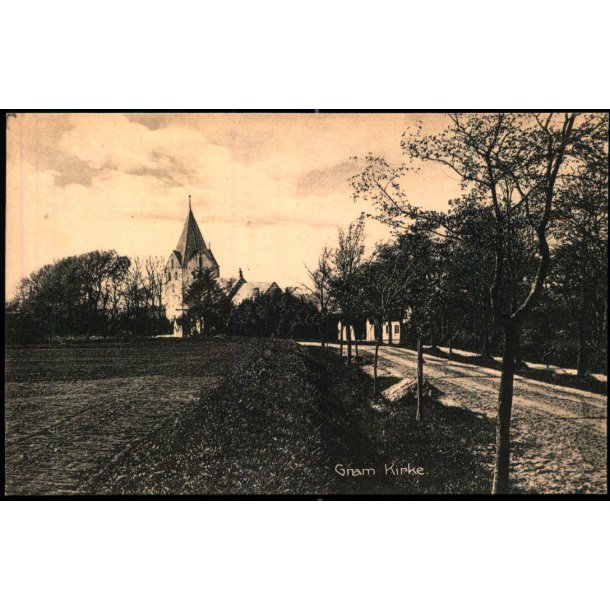 Gram Kirke - J.H.Westergaard 27362 - Ubrugt