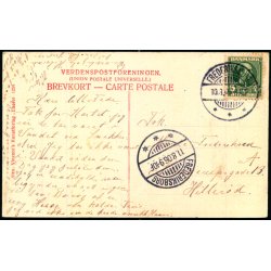 Fru Sinding og Olaf Poulsen som Columbine og Herlekin i "De Usynlige" - Alex Vincent 1259 - Brugt