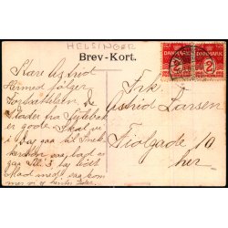 Helsing�r 16 - 8 - 1908 - Fotokort u/n - Brugt