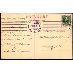 Kbenhavn - Vestervoldgade - Sk. B. &amp; Kf. 1109 - brugt