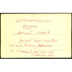 Lillebltsbroens Bygning - Fotokort u/n - Ubrugt