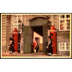 Kbenhavn - Vagten p Amalienborg Slot - K. Witt-Mller 6700-61