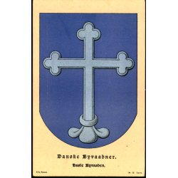 Danske Byvaabner - Hasle Byvaaben - Fritz Bentzen 17- Ubrugt