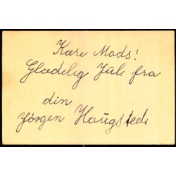 Jenny Nystrm - Gldelig Jul - Visitkortformat - u/n - Ubrugt