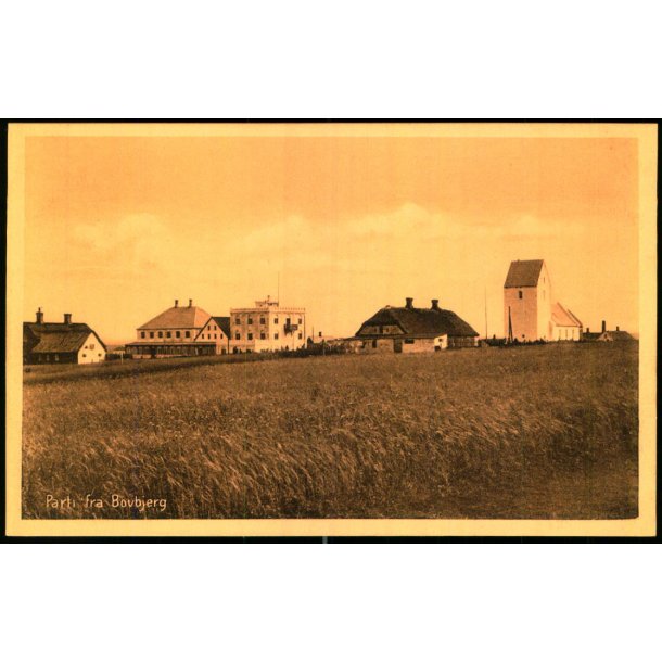 Parti fra Bovbjerg - H. Riegels Bogh. 33814 - Ubrugt