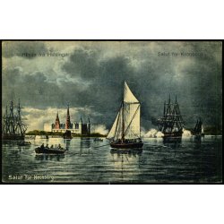 Hilsen fra Helsing�r - Salut for Kronborg - J.M. 362 - Ubrugt