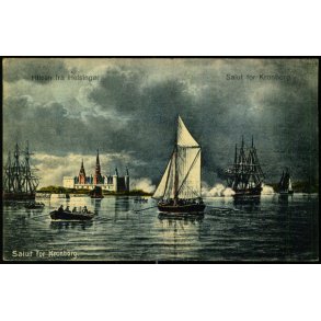 Hilsen fra Helsing�r - Salut for Kronborg - J.M. 362 - Ubrugt