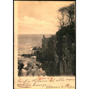 Klippeparti ved R - Colbergs Bogh. u/n - Brugt