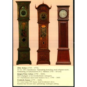 Tre tidlige ure fra Bornholm - Bornholms Museum u/n - Ubrugt