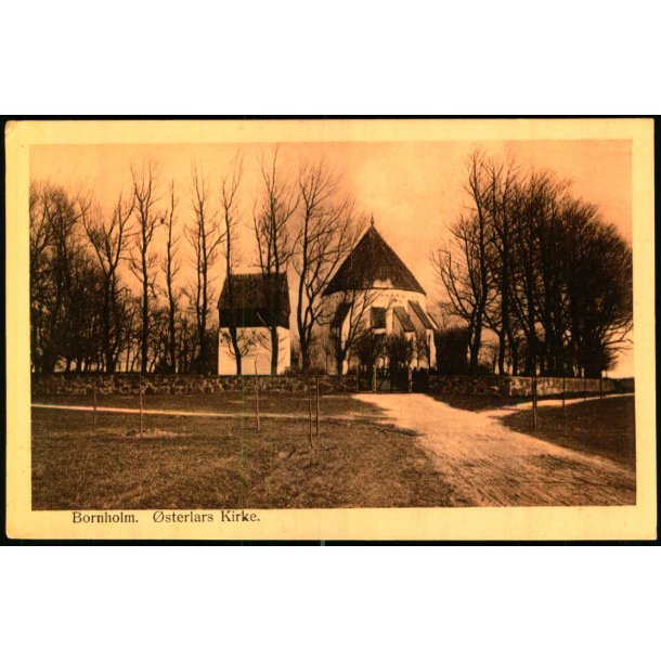 Bornholm - sterlars Kirke - Colbergs Bogh. u/n - Ubrugt
