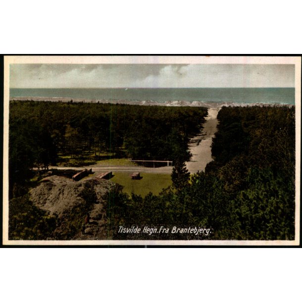Tisvilde Hegn - Fra Brantebjerg - Rudolf Olsen 1095 - Ubrugt