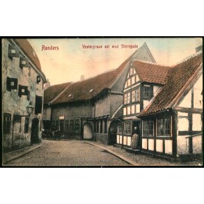 Randers - Vestergrave set mod Storegade - W.K.F. 1380 - Brugt