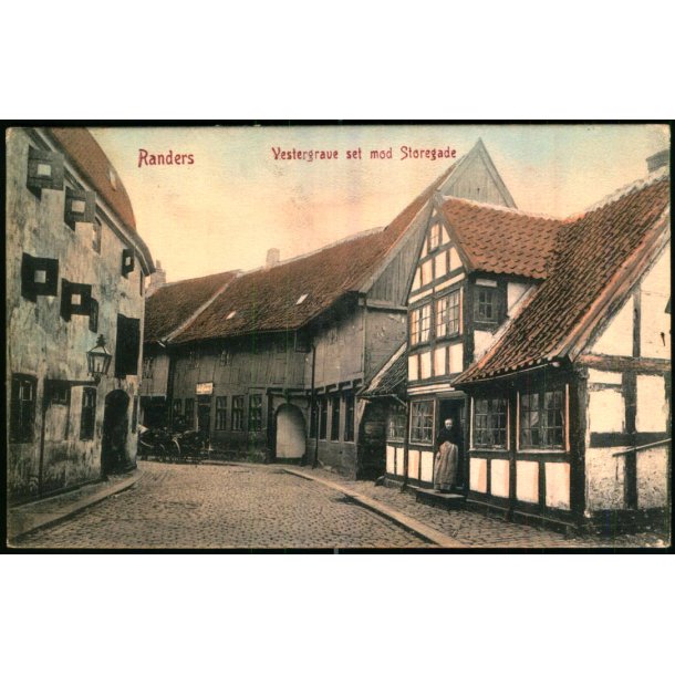 Randers - Vestergrave set mod Storegade - W.K.F. 1380 - Brugt