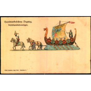 Haandvrkerfestens Vogntog - Rejsestependieforeningens Vogn - A. Jacobsen u/n - Ubrugt