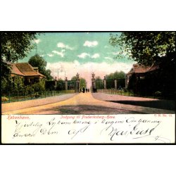 Kbenhavn - Indgang til Frederiksberg Have - Cr. 73 - Brugt