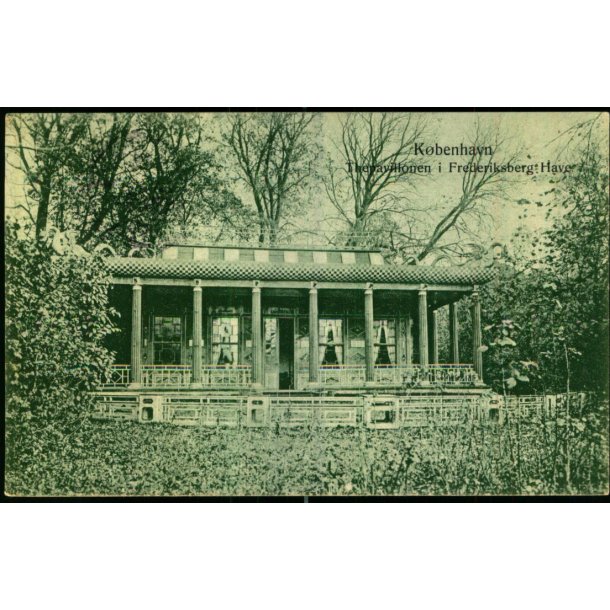 Kbenhavn - Thepavillonen i  Frederiksberg Have - Sk.B. &amp; Kf. 10 - Brugt