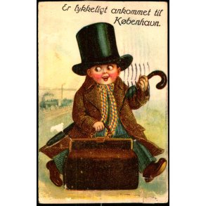 Jeg ankom lykkeligt til Kbenhavn - Billeder i kufferten - u/n - Brugt