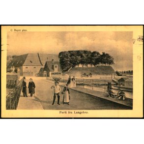 C. Bayer - Parti fra Langebro - Alex Vincent 24 - Brugt