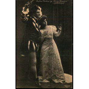 Gudrun Carlson og Henry Leemann i Lykkebarnet - Alex Vincent 1893 - Brugt