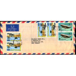 Luftpost Brev fra Kenya til Tyskland - 26 - 11 - 77