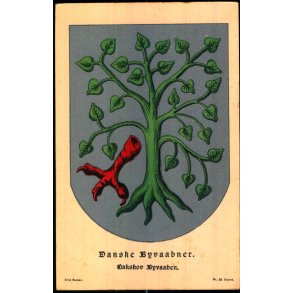 Danske Byvaabner - Nakskov Byvaaben - Fritz Benzen 35 - Ubrugt