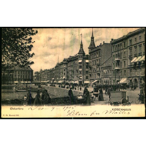 Kbenhavn - sterbro - C. St. 880 - Brugt - Bulet !