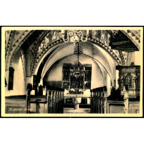 Birkerd Kirke - Rudolf Olsen 10208 - Ubrugt