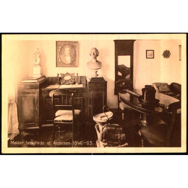 M�bler benyttet af Andersen 1846 - 65 - L�nborg 60317 - Ubrugt