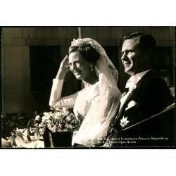 Tronflgeren Prinsesse Margrethe og Prins Henrik  - Stender 2310/41 - Ubrugt