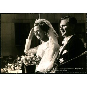 Tronflgeren Prinsesse Margrethe og Prins Henrik  - Stender 2310/41 - Ubrugt