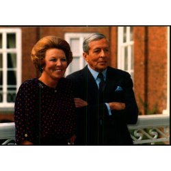Dronning Beatrix - Prins Claus - Holland -  spanjersberg 122 - Ubrugt
