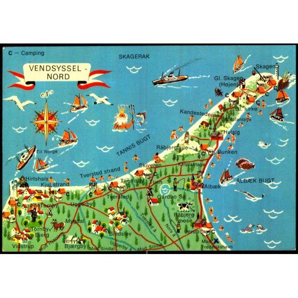 Vendsyssel Nord - Stjerne Foto 35407 - Brugt