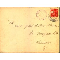 IDELSTRUP (SDR. RSLEV) - POSTHORNSSTEMPEL p Brev