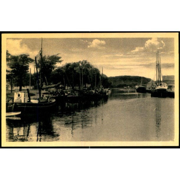 Odense -  Havnen - Rudolf Olsen 696 - Ubrugt