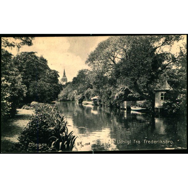 Odense - Udsigt fra Frederiksbro - Stender 8978 - Ubrugt