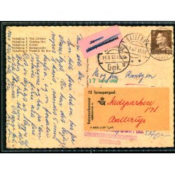 Postkort til Ballerup 16 - 8 - 67 - Til Forssprgsel m:m.  - Brugt