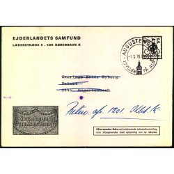 Brev til Augustenborg 1 - 5- 76 - Retur   - Ny adresse - Brugt