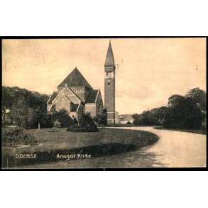 Odense - Ansgar Kirke - P. Nielsen u/n - Brugt