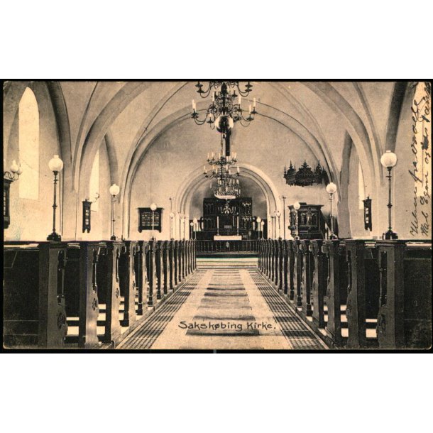 Saxk�bing Kirke - Thanning Steffensens Bogh. 17543 - Brugt