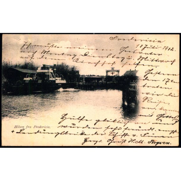 Hilsen fra Fredericia - u/n - Brugt