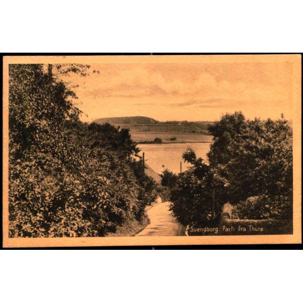 Svendborg - Parti fra Thur - Stender S. 94 - Brugt - Stjernestempel Thur
