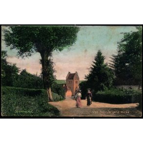 Svendborg - Ved St. Jrgens Kirke - Stender 7347 - Brugt