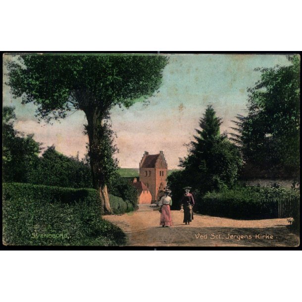Svendborg - Ved St. Jrgens Kirke - Stender 7347 - Brugt