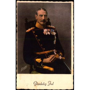 Kong Christian X  - Gldelig Jul - u/n - Brugt