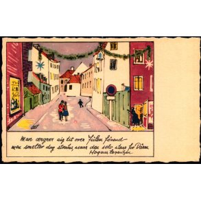 Mogens Lorentzen - Man rger sig tit over Julen ... - K. Witt-Mller Serie 3061 - Ubrugt