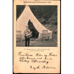 Brnehjlpsdagen 1905 - Fra Brnenes Kontors Teltlejr ved Jonstrup 1904 - u/n - Brugt 