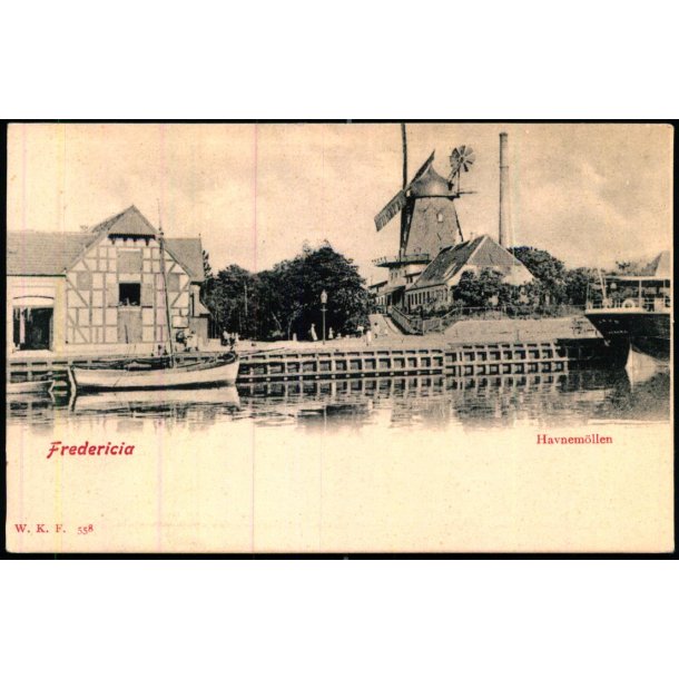 Fredericia - Havnemllen - W.K.F. 558 - Ubrugt