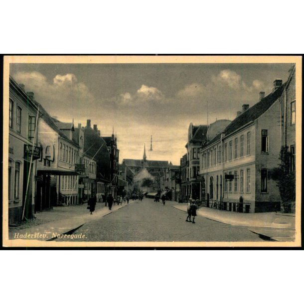 Haderslev - N�rregade - Rudolf Olsen 1256 - Ubrugt - Har v�ret kl�bet op !