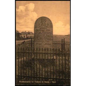 Mindesm�rke for Frederik VI Bes�g  i H�jer - V. Kielers Bogh. 54896 - Ubrugt
