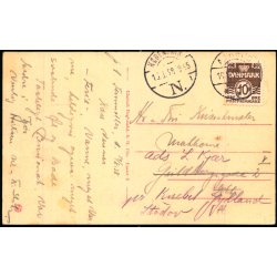 Fra Mols Bjerge - Udsigt fra Agri Bauneh�j mod Treh�je - Ebeltoft Bogh. E. 6 - Brugt